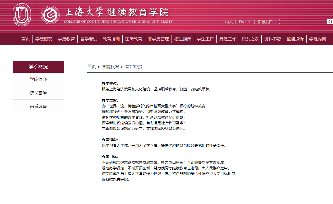 上海大学毕业证书